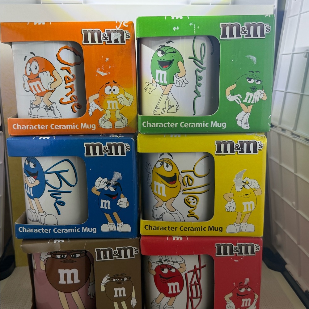 M&M'S Vibrant Character Mug Collection (Mars©️ 2012)